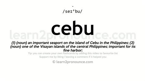 meaning of cebu